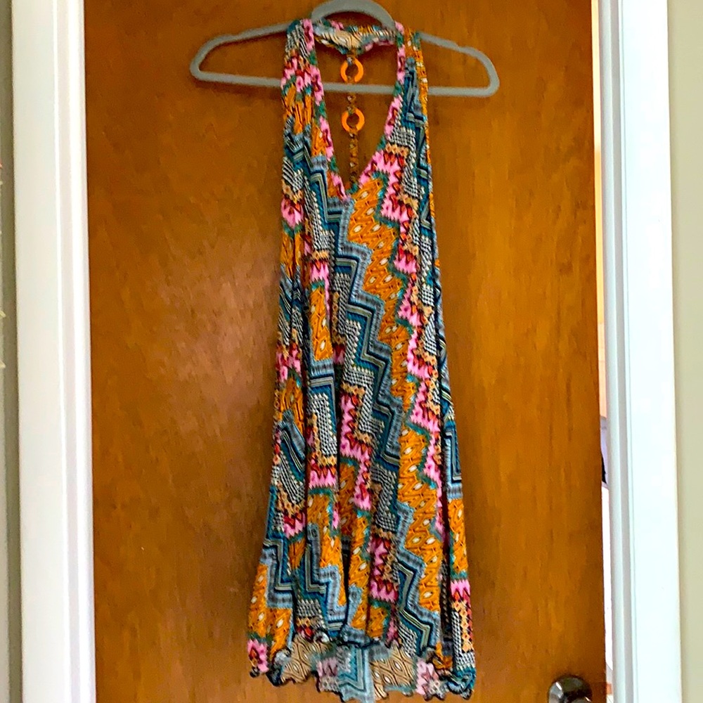 Beautiful, colorful, Bathing suit cover-up/dress